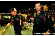 Lotus abandonne l'objectif de finir 2ème