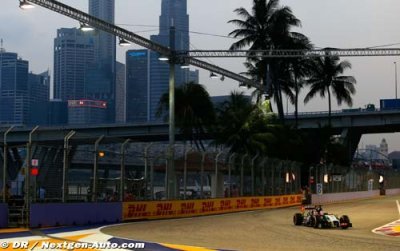 FP1 & FP2 - Singapore GP report: Force India Mercedes