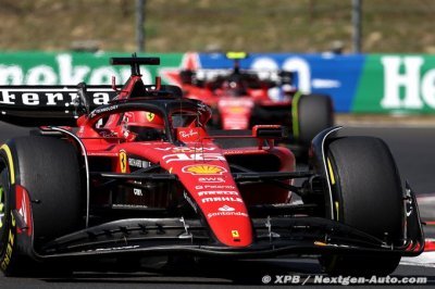 7e en Hongrie, Leclerc pense que ’le top 5 était possible’ pour Ferrari