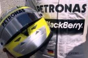 Video - Nico Rosberg and his helmet in Formula 1