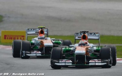 Force India veut se racheter de son faux pas malaisien