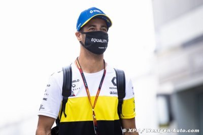 Daniel Ricciardo explique pourquoi il porte un masque prônant l’égalité
