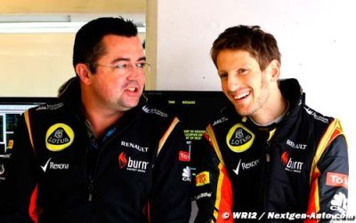 Grosjean ne travaillera plus avec Eric Boullier