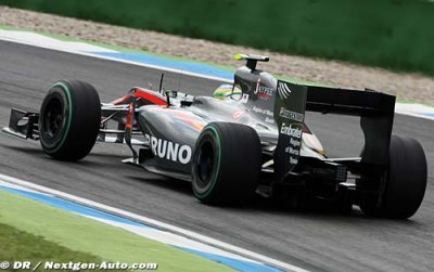 Bruno Senna est à l’arrivée