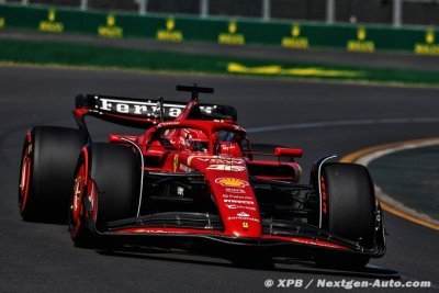 Australie, EL3&nbsp;: Leclerc en tête, 4 pilotes se tiennent en un dixième