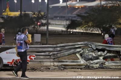 Hamilton&nbsp;: L’accident de Grosjean, un ’rappel’ des risques de la F1