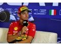 Leclerc parie sur une Ferrari 'plus compétitive' à Monza