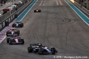 Williams F1 rate les points de peu avec Albon à Abu Dhabi