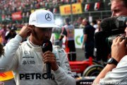 Hamilton subit le contrecoup de la célébration de son 4e titre