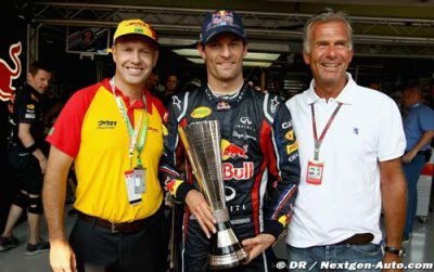 Mark Webber wins DHL Fastest Lap Award 2011