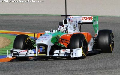 Force India lacking speed for season start - Sutil