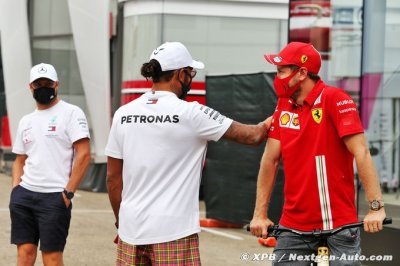 Hamilton&nbsp;: Le transfert de Vettel chez Aston Martin est idéal