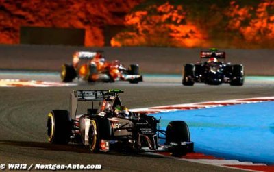 Race Bahrain GP report: Sauber Ferrari
