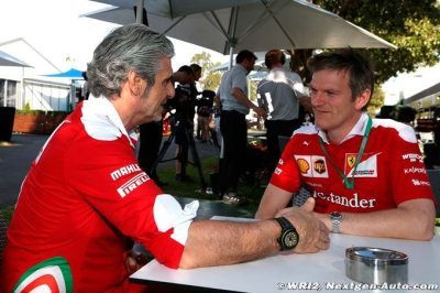 Allison déjà de retour au travail chez Ferrari