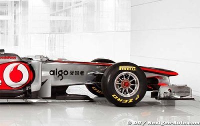 La MP4-26 a été assemblée sur la Potsdamer Platz