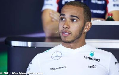 Hamilton ne veut pas penser au titre mondial