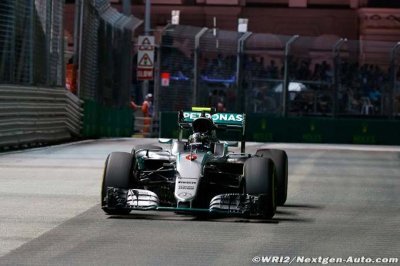 Trois à la suite pour Rosberg&nbsp;! 