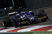 Les Sauber évitent la dernière place sur la grille