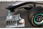 Mercedes to race W01B car in Spain