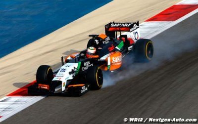 Sergio Perez se relance de plus bas...