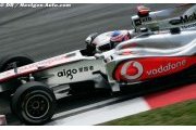 Button tops first practice in Shanghai