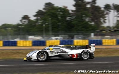 Spa, Libres 1&nbsp;: Deux Audi R18 TDI sur le devant...