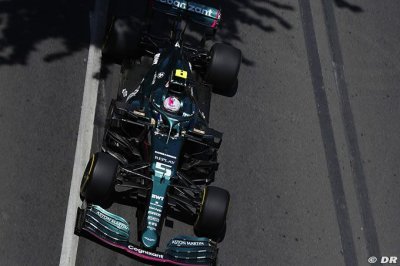 Aston Martin F1&nbsp;: Vettel proche du top 10, Stroll dans le mur