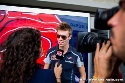 Kvyat ne dément pas des négociations avec Force India