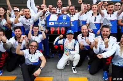 RB F1&nbsp;: Tsunoda est passé ’d’adolescent à adulte’ en 2024