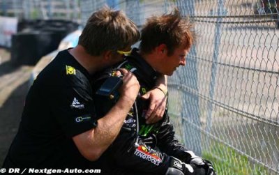 RallyCross&nbsp;: Solberg à 2 tours de la victoire (+ vidéo)