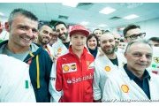 Raikkonen, bientôt papa, reprend le travail chez Ferrari