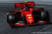Sotchi, EL1 : Leclerc se place devant Verstappen et Vettel