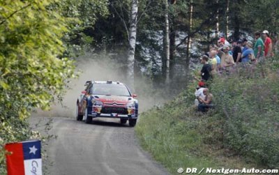 Sebastien Loeb snatches third place from Petter