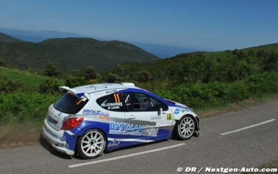 Léandri en Championnat d’Europe des Rallyes avec Saintéloc Racing
