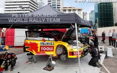 Petter Solberg ready to start Rally de Portugal