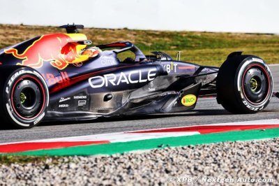 Les pontons de la Red Bull RB18 intéressent Mercedes F1
