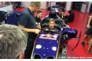 Verstappen moule son baquet chez Toro Rosso