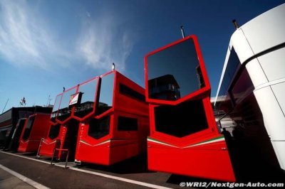 Refugees found in Ferrari team truck