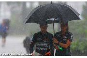 La pluie a perturbé la préparation de Force India