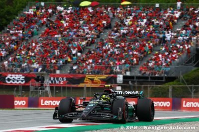 Hamilton n’avait pas piloté une meilleure F1 depuis 2021