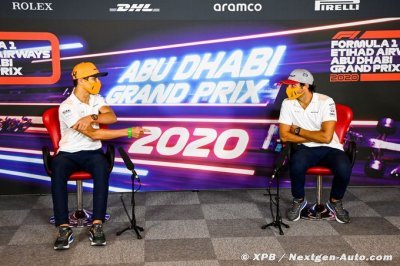 Amitié et respect&nbsp;: Sainz et Norris referment la page de deux années chez McLaren F1