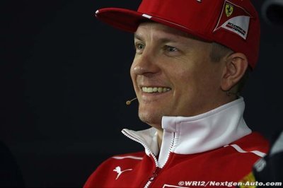Raikkonen ’heureux’ de son nouveau contrat avec Ferrari