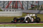 Premier podium en F1 pour Kobayashi