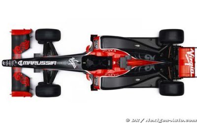Virgin Racing présente sa MVR-02 à midi