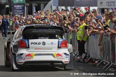 Mikkelsen and Latvala fastest on Rally Germany Shakedown