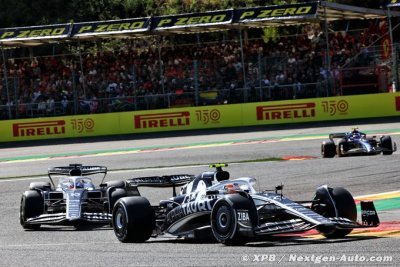AlphaTauri a marqué ses premiers points depuis Bakou à Spa
