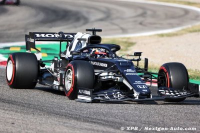 Les deux AlphaTauri au tapis dès le début de la course