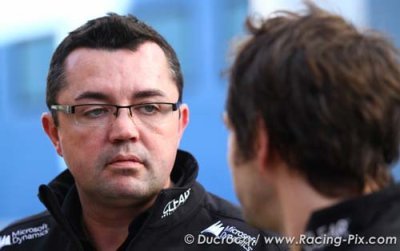 Eric Boullier&nbsp;: Maintenir la cadence à Bahreïn et après