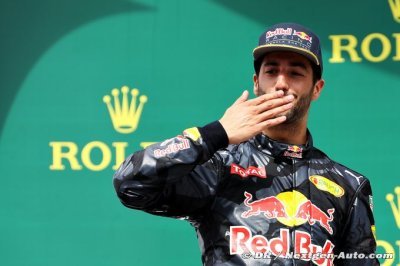 Ricciardo élu Pilote du Jour du GP d’Allemagne