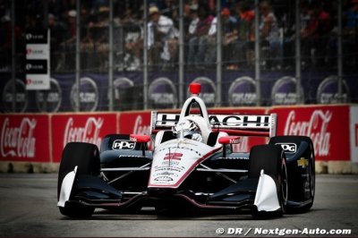 Newgarden gagne la première course de Détroit 